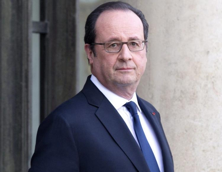 Prezydent Francji Francois Hollande. Fot. PAP/EPA