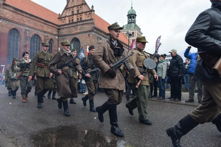 III Krajowa Defilada Pamięci Żołnierzy Niezłomnych w Gdańsku. Fot. PAP/R. Jocher