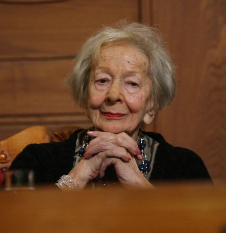 Wisława Szymborska w 2011 roku. Fot. PAP/J. Bednarczyk