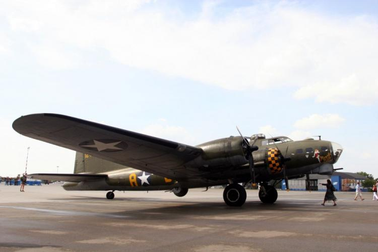 Bombowiec Boeing B-17. Fot. PAP/T. Gzell 