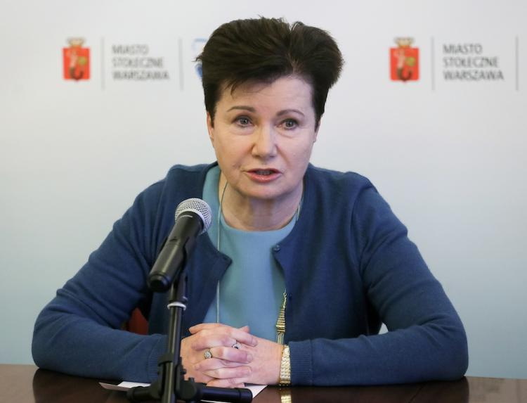 Prezydent Warszawy Hanna Gronkiewicz-Waltz. Fot. PAP/P. Supernak