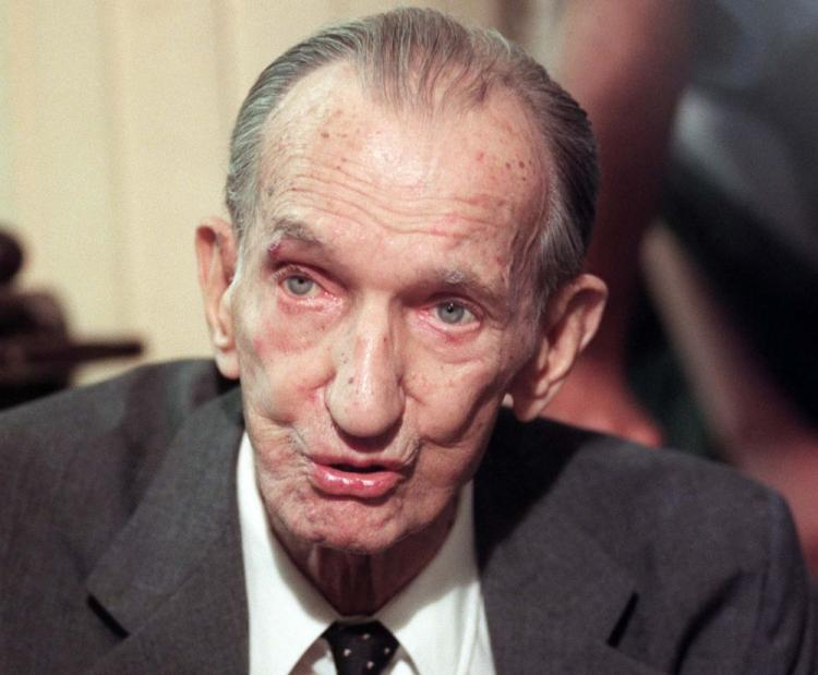 Jan Karski. Fot. PAP/T. Gzell