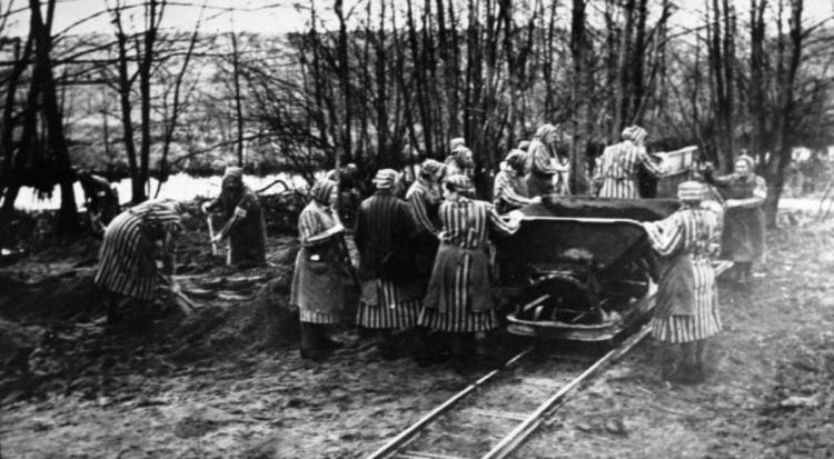 Więźniarki Kl Ravensbrueck. Źródło: Bundesarchiv