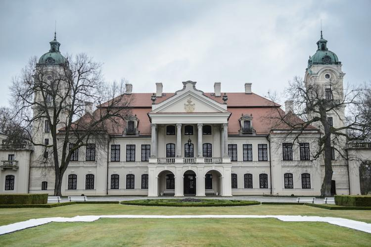 Zespół pałacowo-parkowy rodziny Zamoyskich w Kozłówce. Fot. PAP/W. Pacewicz