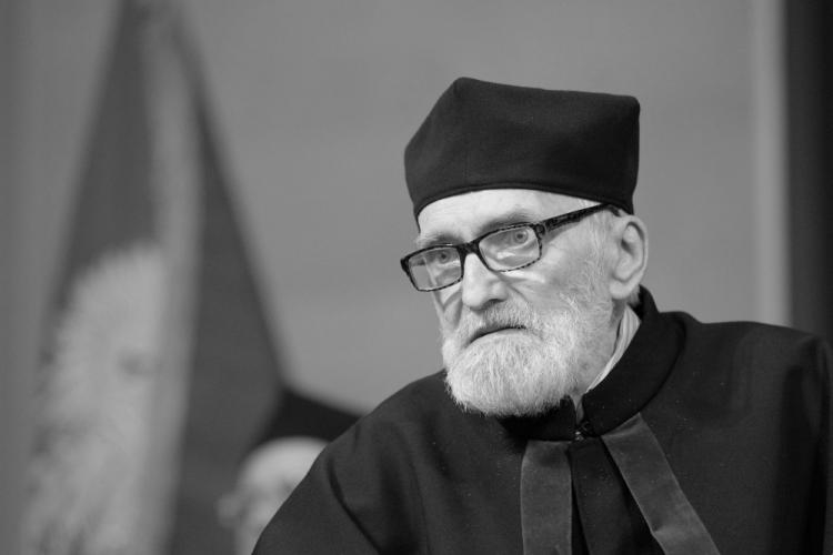 Erwin Kruk podczas uroczystości nadania tytułu doktora honoris causa Uniwersytetu Warmińsko-Mazurskiego. Olsztyn, 06.2016. Fot. PAP/T. Waszczuk