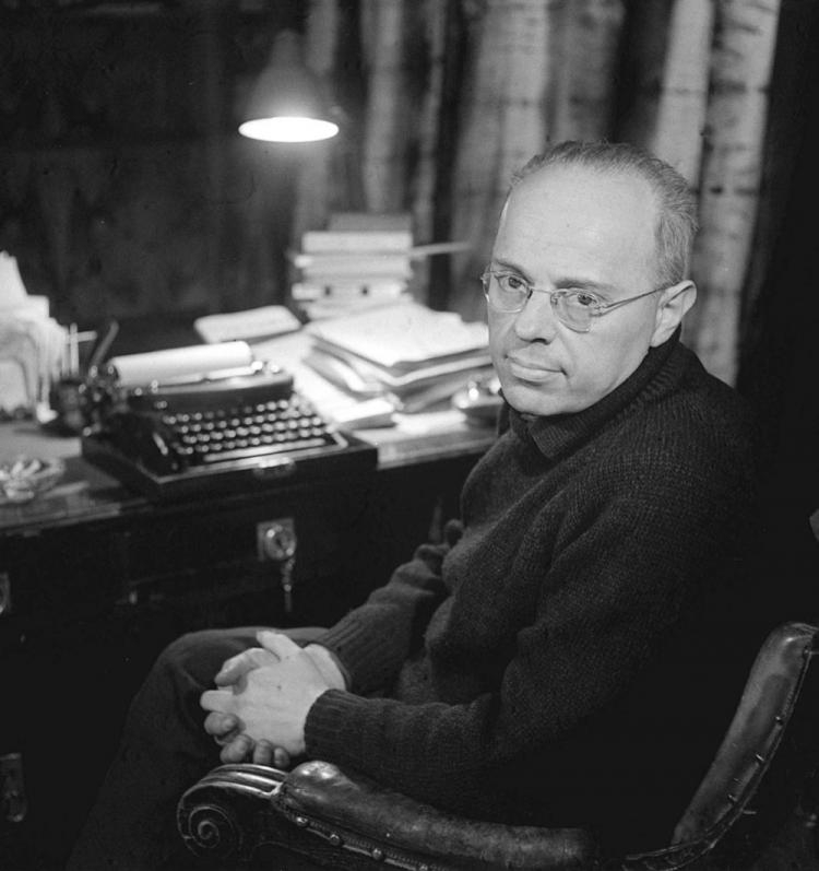 Stanisław Lem 1962 r. Fot. PAP/CAF