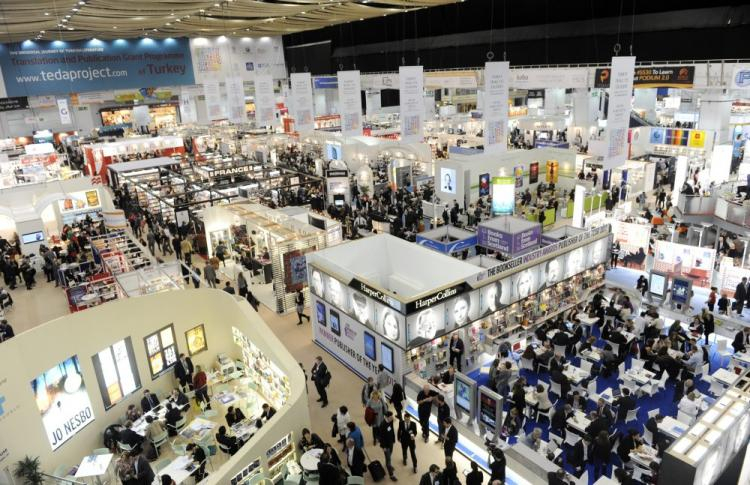 The London Book Fair. 2013 r. Fot. PAP/EPA