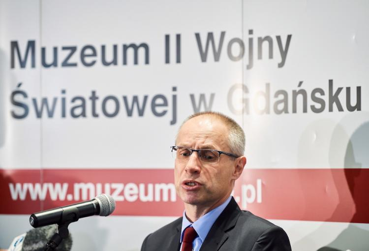 Dyrektor Muzeum II Wojny Światowej Paweł Machcewicz. Fot. PAP/A. Warżawa