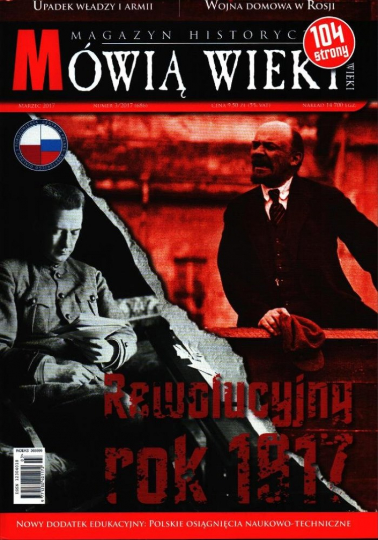„Rewolucyjny rok 1917” - marcowy numer magazynu „Mówią wieki”