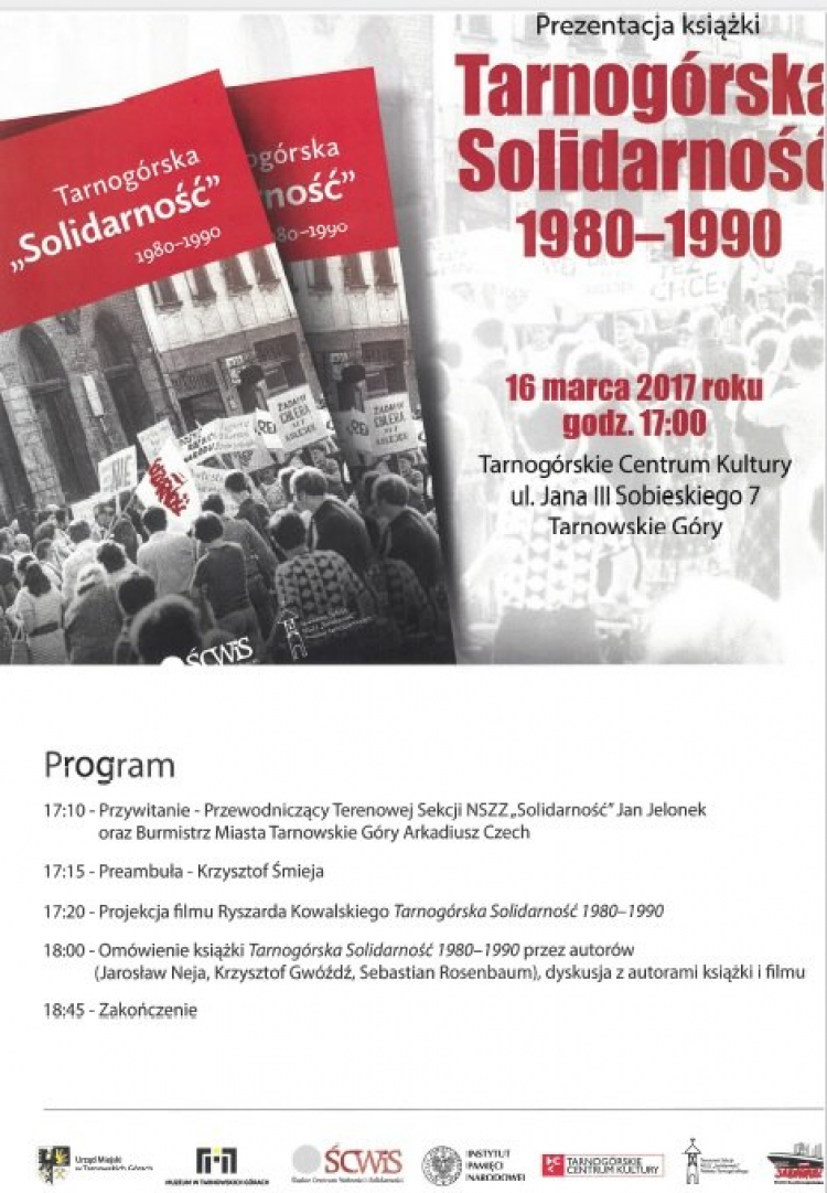 Prezentacja książki „Tarnogórska Solidarność 1980-1990”