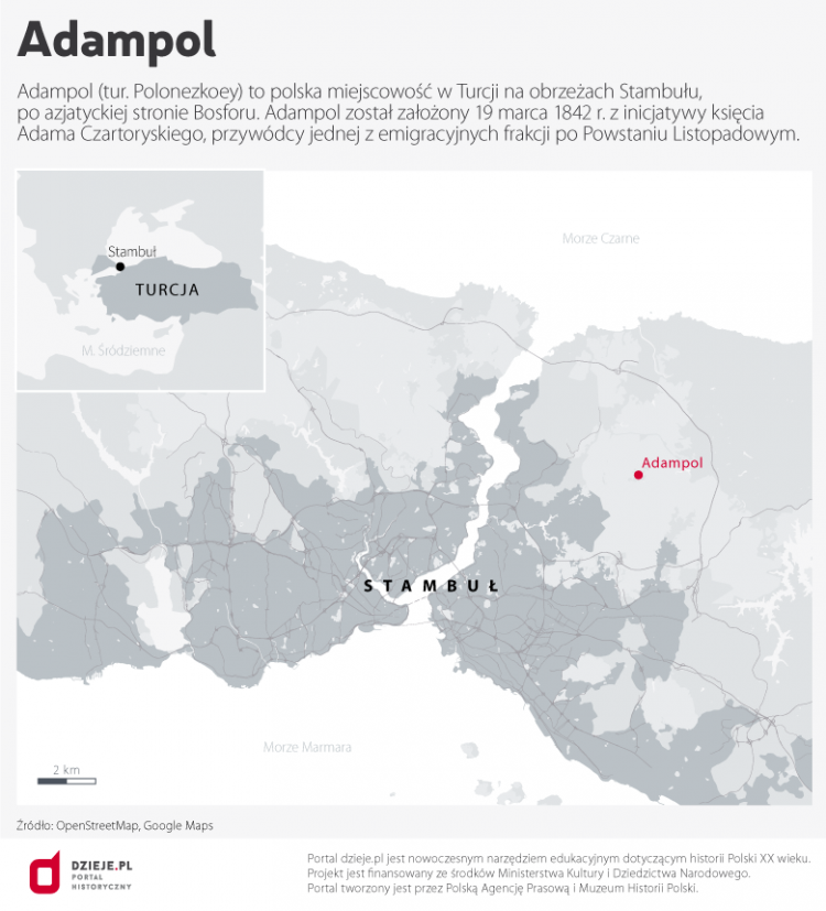Adampol. Źródło: Infografika PAP