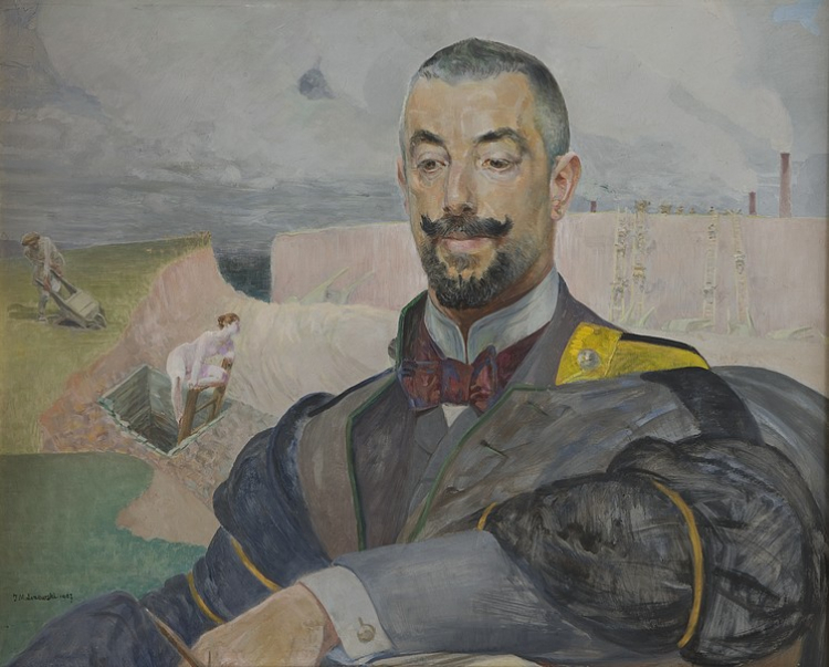 Jacek Malczewski, portret Erazma Barącza. Źródło: MZL