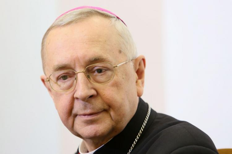  Przewodniczący KEP abp Stanisław Gądecki. Fot. PAP/L. Szymański