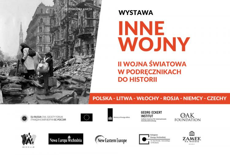 Wystawa „Inne wojny. II Wojna Światowa w podręcznikach nauki historii”