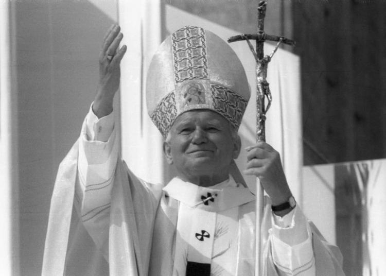 III pielgrzymka papieża Jana Pawła II do Polski. Warszawa 14.06.1987. Fot. PAP/W. Kryński