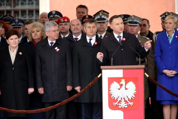 Prezydent Andrzej Duda. Fot. PAP/L. Szymański