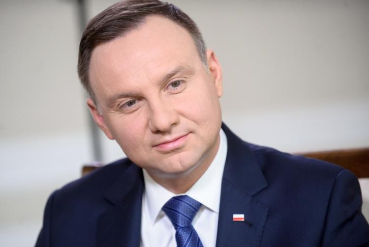 Prezydent Andrzej Duda. Fot. PAP/M. Obara