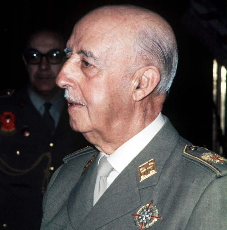 Hiszpański dyktator gen. Francisco Franco (1892-1975). Fot. PAP/EPA
