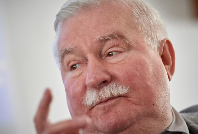 B. prezydent Lech Wałęsa. Fot. PAP/A. Warżawa