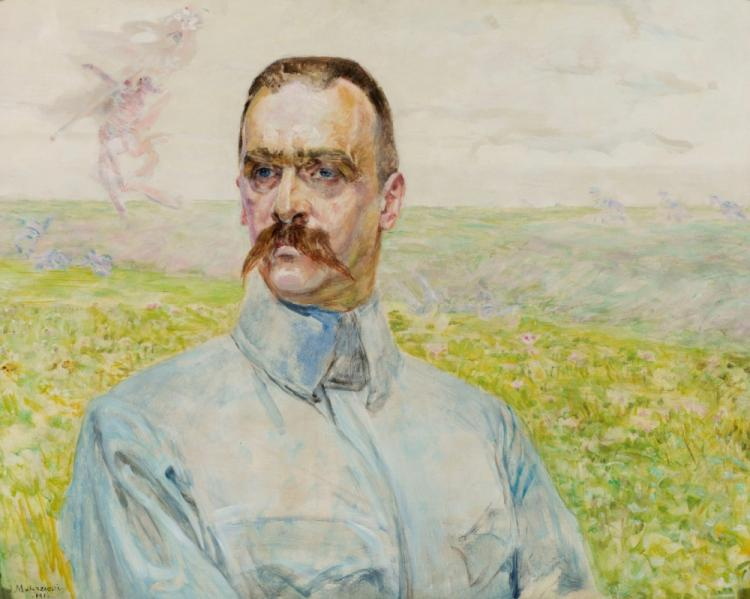 Jacek Malczewski Portret brygadiera Józefa Piłsudskiego. Muzeum Narodowe w Warszawie