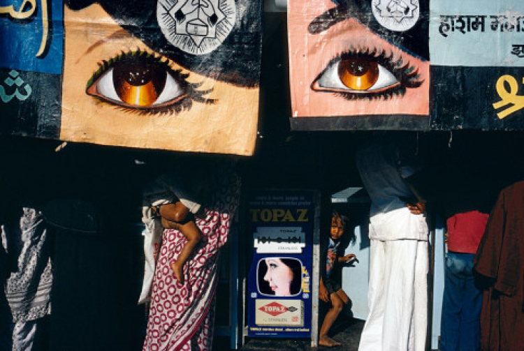 Alex Webb, Bombay, India, 1981. Źródło: Leica Gallery