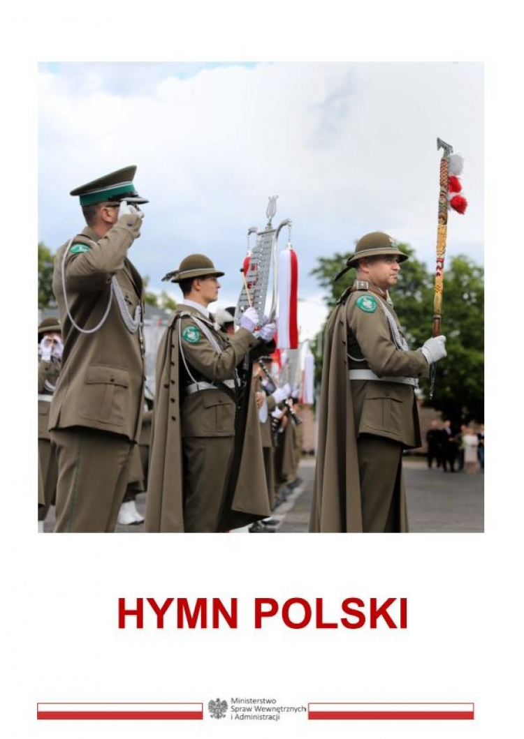 Poradnik MSWiA "Hymn Polski"