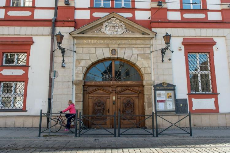 Zakład Narodowy im. Ossolińskich we Wrocławiu. Fot. PAP/M. Kulczyński 