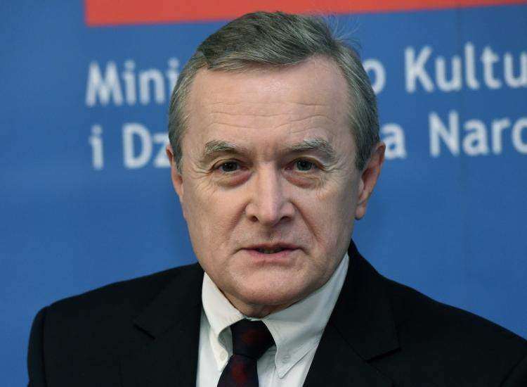 Wicepremier, minister kultury i dziedzictwa narodowego Piotr Gliński. Fot. PAP/R. Pietruszka 