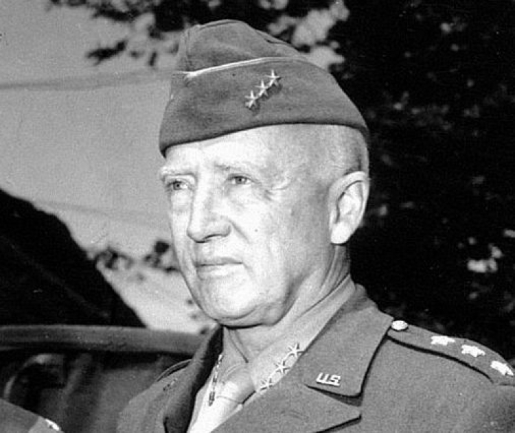 Gen. George Smith Patton. Źródło: Wikimedia Commons
