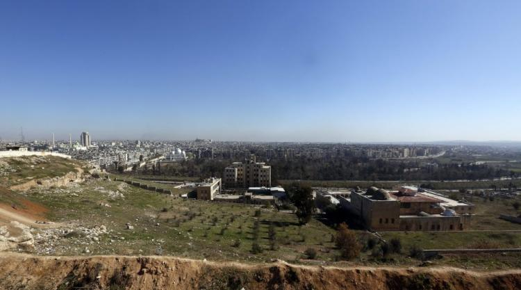 Zniszczone Aleppo. Fot. PAP/EPA