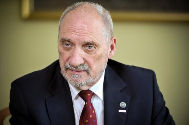 Minister obrony narodowej Antoni Macierewicz. Fot. PAP/M. Obara 