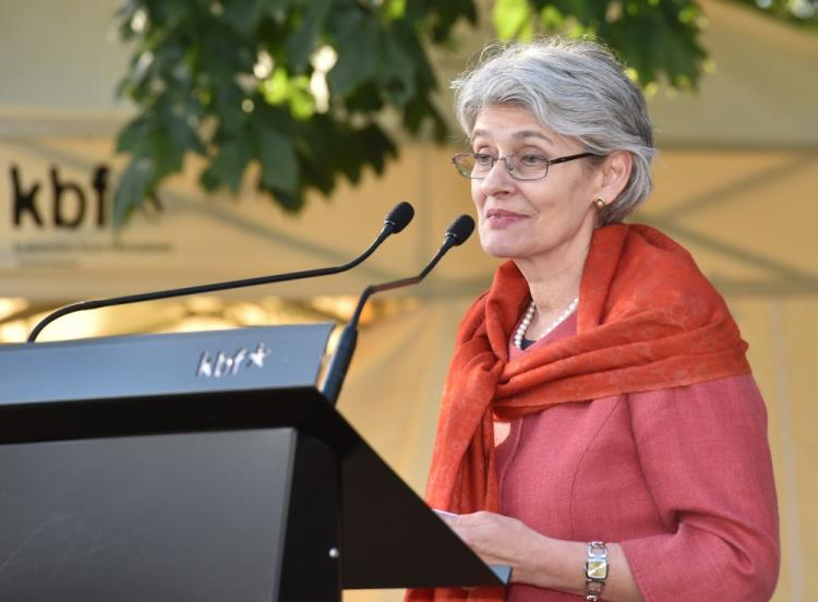 Dyrektor generalna UNESCO Irina Bokova. Fot. PAP/J. Bednarczyk