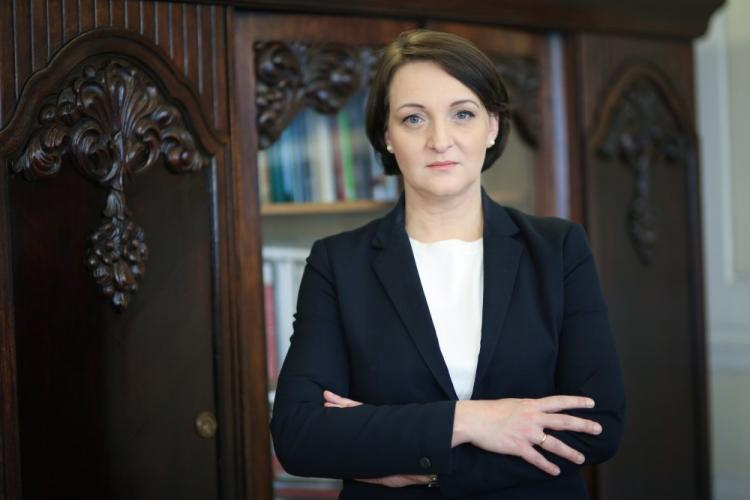 Wiceminister kultury i dziedzictwa narodowego Magdalena Gawin. Fot. PAP/L. Szymański