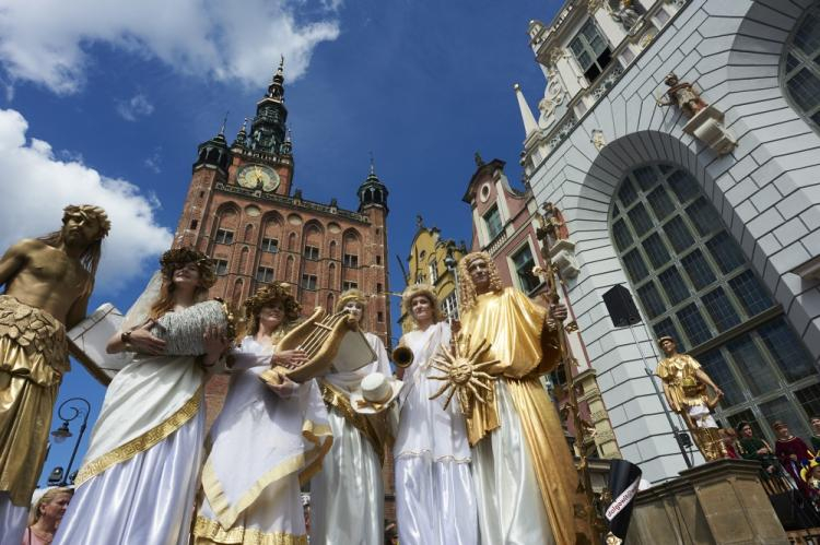 Uroczyste otwarcie 757. Jarmarku św. Dominika w Gdańsku. Fot. PAP/D. Kulaszewicz