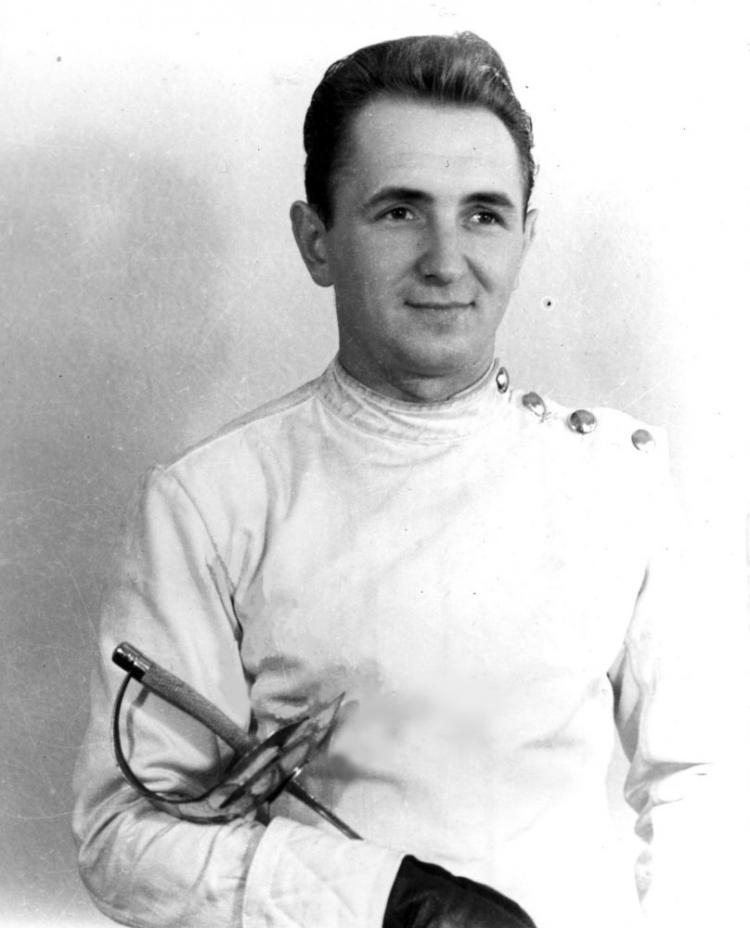 Jerzy Pawłowski. 1959 r. Fot. PAP/S. Dąbrowiecki