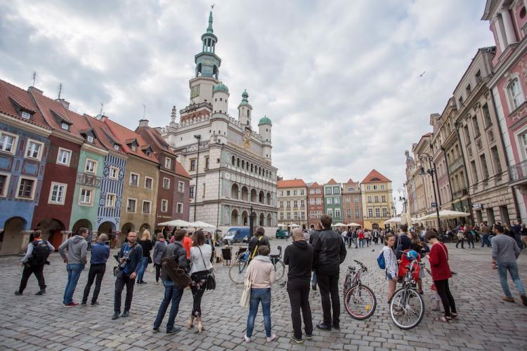 Stary Rynek w Poznaniu. Fot. PAP/P. Jaskółka