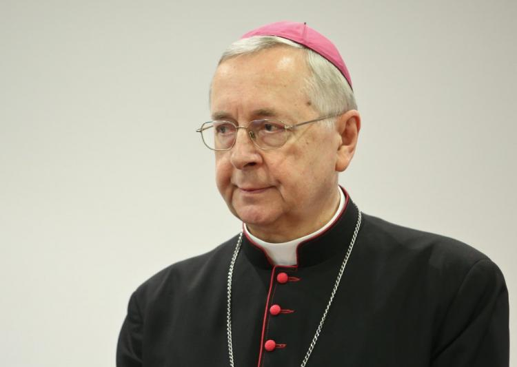  Przewodniczący Konferencji Episkopatu Polski abp Stanisław Gądecki. Fot. PAP/R. Guz