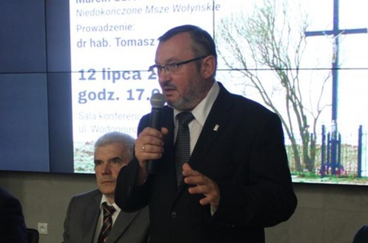 Dr Leon Popek - naczelnik Wydziału Kresowego w Biurze Poszukiwań i Identyfikacji IPN. Źródło: Instytut Pamięci Narodowej