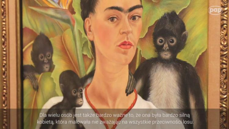 H. Prignitz-Poda: Frida Kahlo miała wiele interesujących powiązań z Polską. Źródło: Serwis wideo PAP