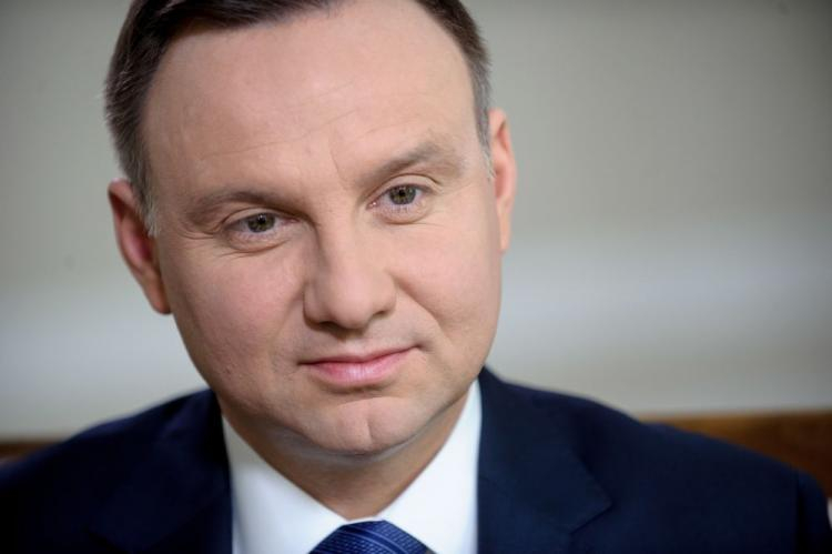  Prezydent Andrzej Duda. Fot. PAP/M. Obara