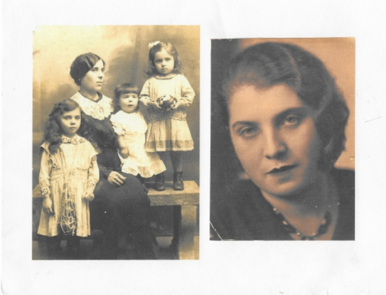 Shifra Beker, czyli matki dziewczynek. (na lewym zdjęciu Shifra jako dziecko, a na prawym dorosła kobieta