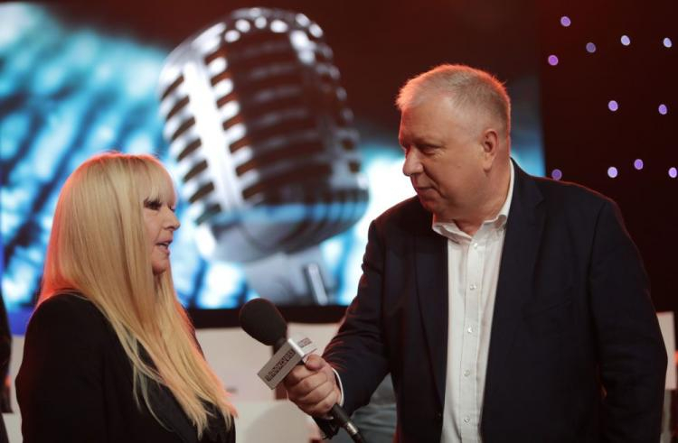  Maryla Rodowicz i dziennikarz muzyczny Marek Sierocki podczas konferencji prasowej 54. Krajowego Festiwalu Piosenki Polskiej Opole 2017. Fot. PAP/B. Zborowski