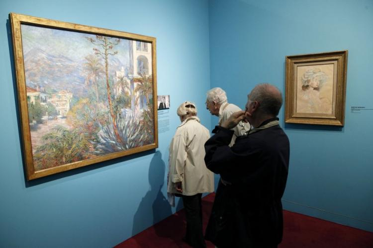 Monet kolekcjoner - wystawa w muzeum Marmottan. Fot. PAP/EPA