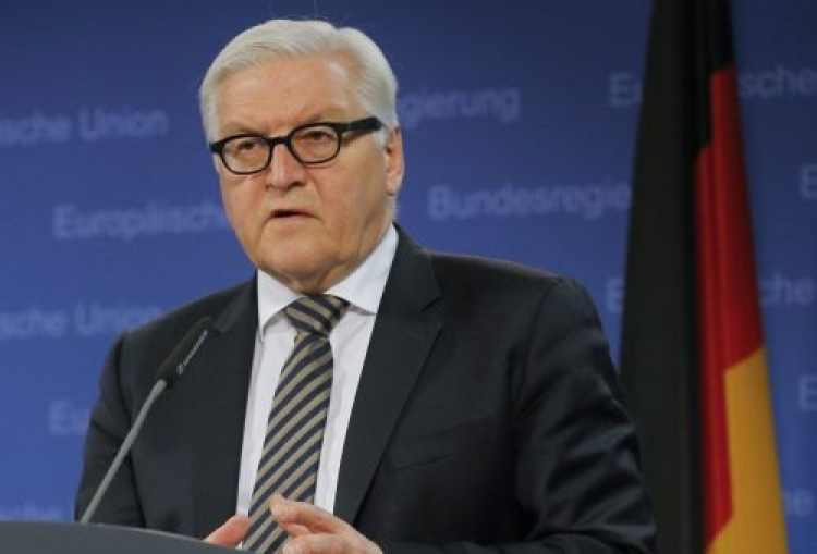 Szef MSZ Niemiec Frank-Walter Steinmeier. Fot. PAP/EPA