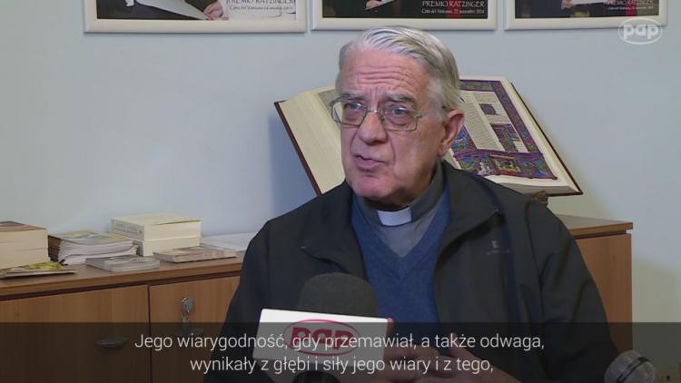 Ks. Federico Lombardi. Źródło: serwis wideo PAP