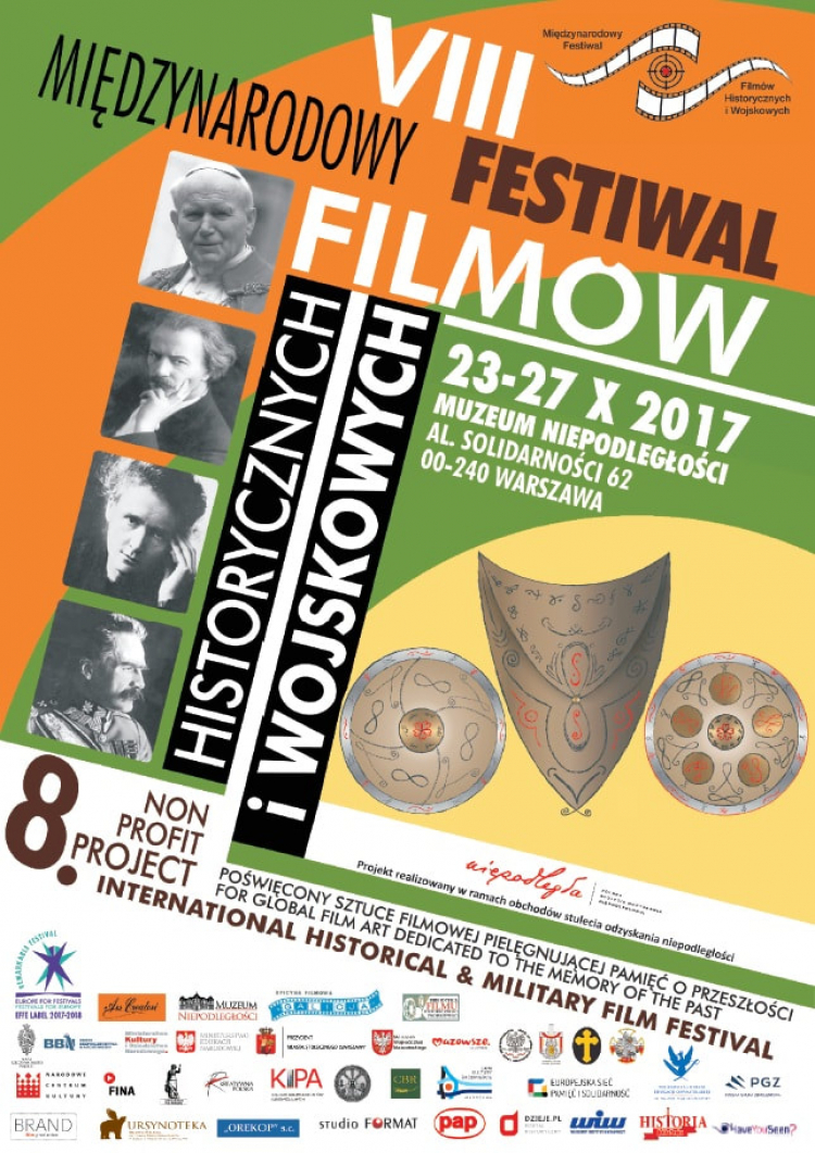 Plakat Międzynarodowego Festiwalu Filmów Historycznych i Wojskowych