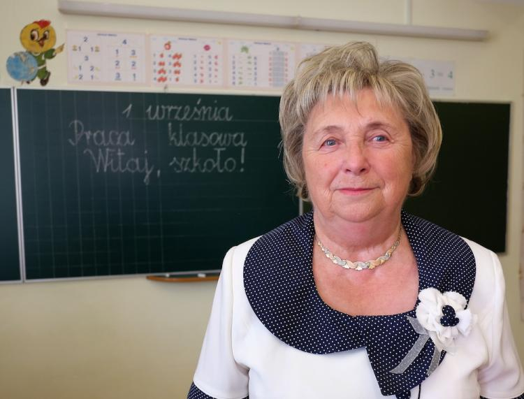  Dyrektor polskiej szkoły w Mościskach na Ukrainie Teresa Teterycz