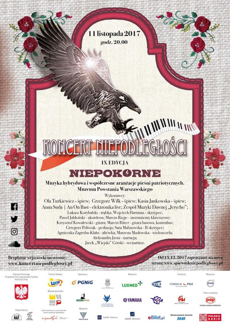 IX Koncert Niepodległości "Niepokorne