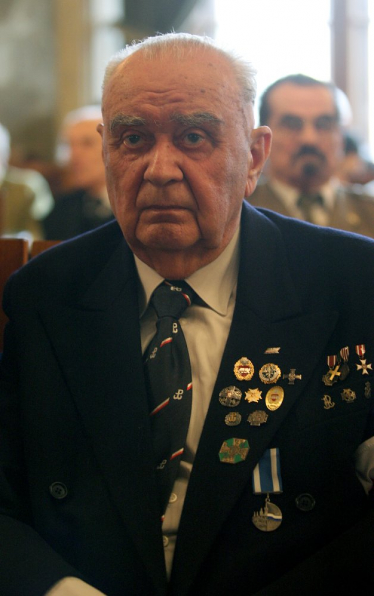 Mjr Ryszard Brodowski. 2009 r. Fot. PAP/J. Bednarczyk  