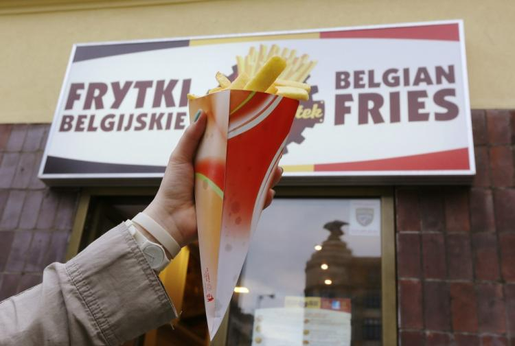 Frytki belgijskie. Fot. PAP/P. Supernak